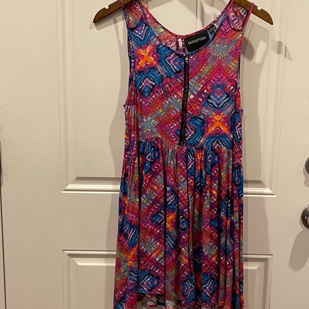 MINKPINK geometric print Sundress